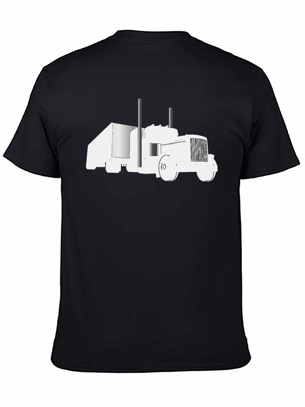 Black Truck Graphic Tee - Classic Style
