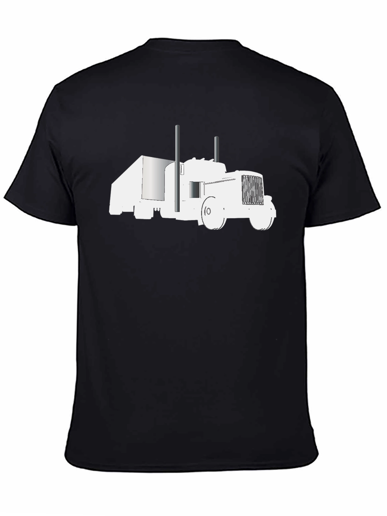 Black Truck Graphic Tee - Classic Style