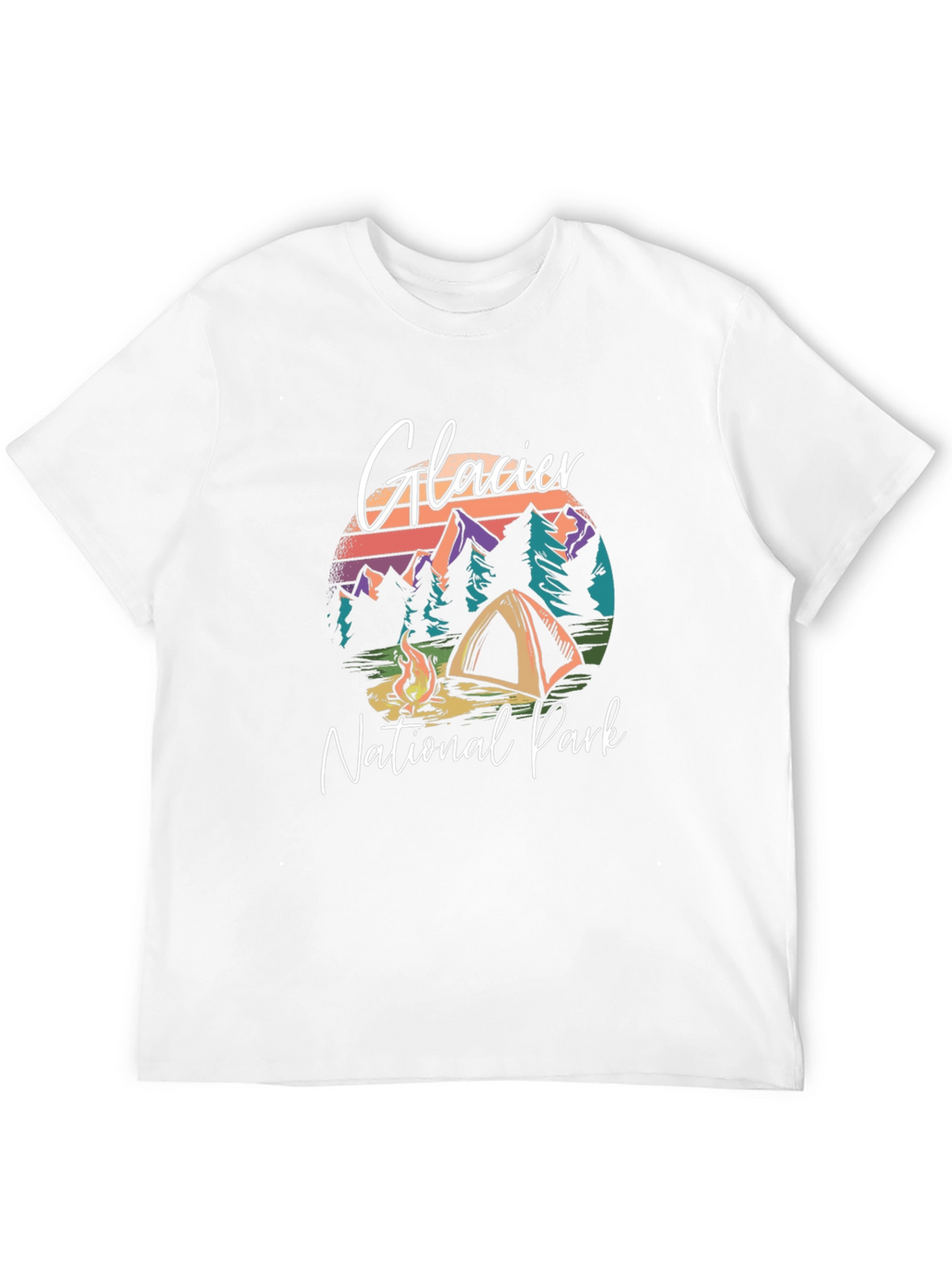 Glacier National Park Graphic T-Shirt
