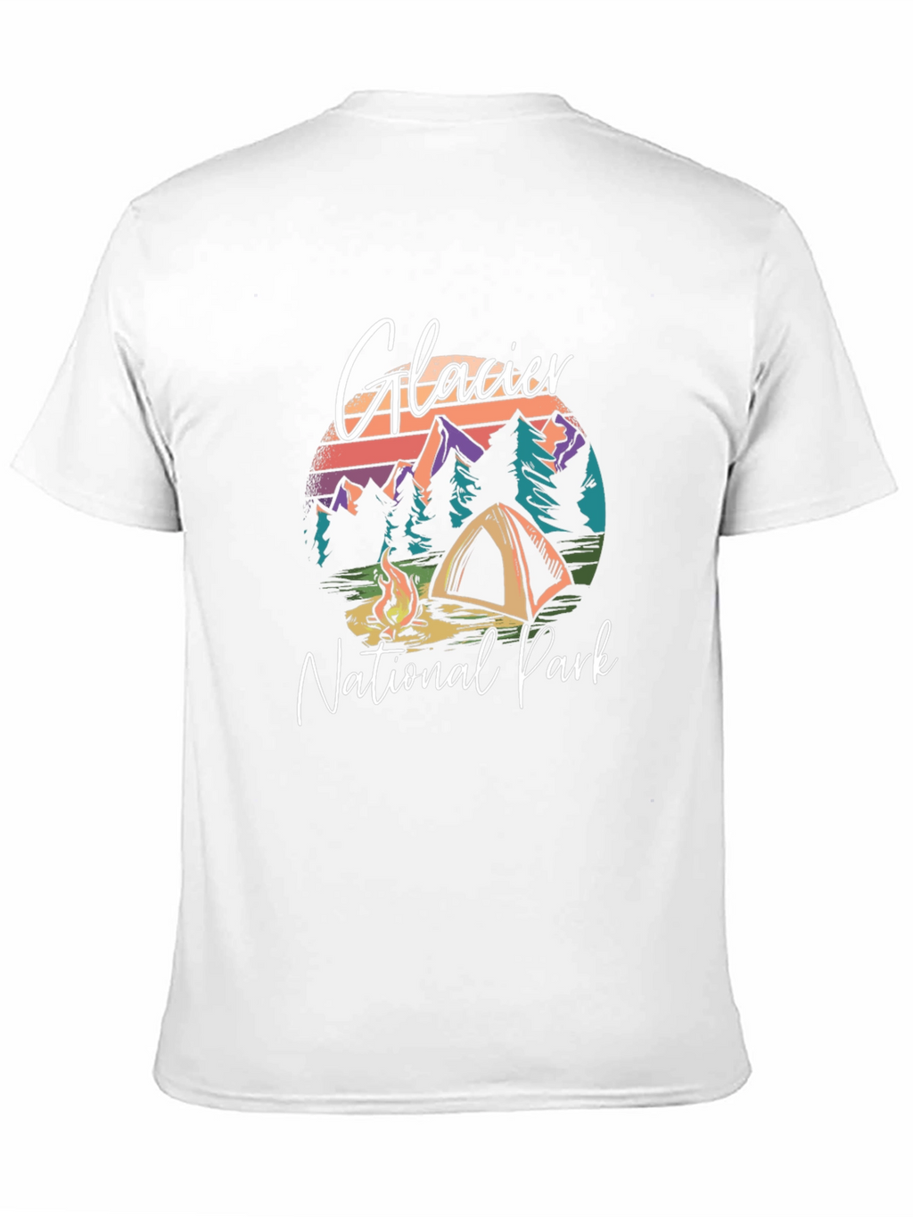 Glacier National Park Graphic T-Shirt