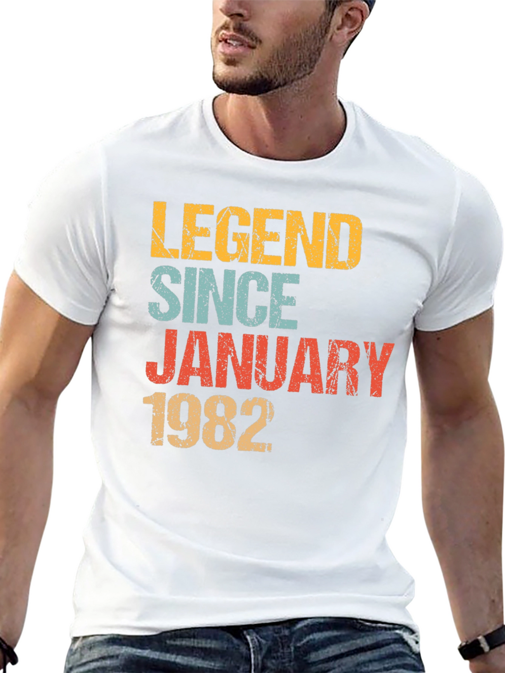 Legend Since January 1982 Graphic T-Shirt