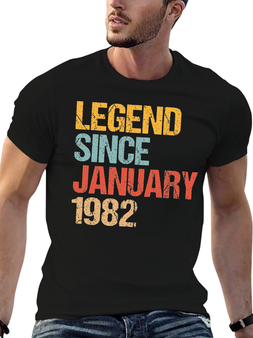 Legend Since January 1982 Graphic T-Shirt