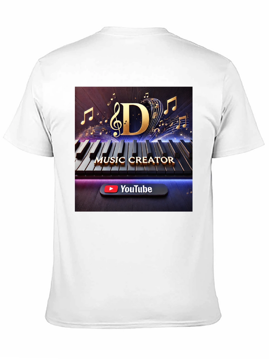 Music Creator T-Shirt - Keyboard Design