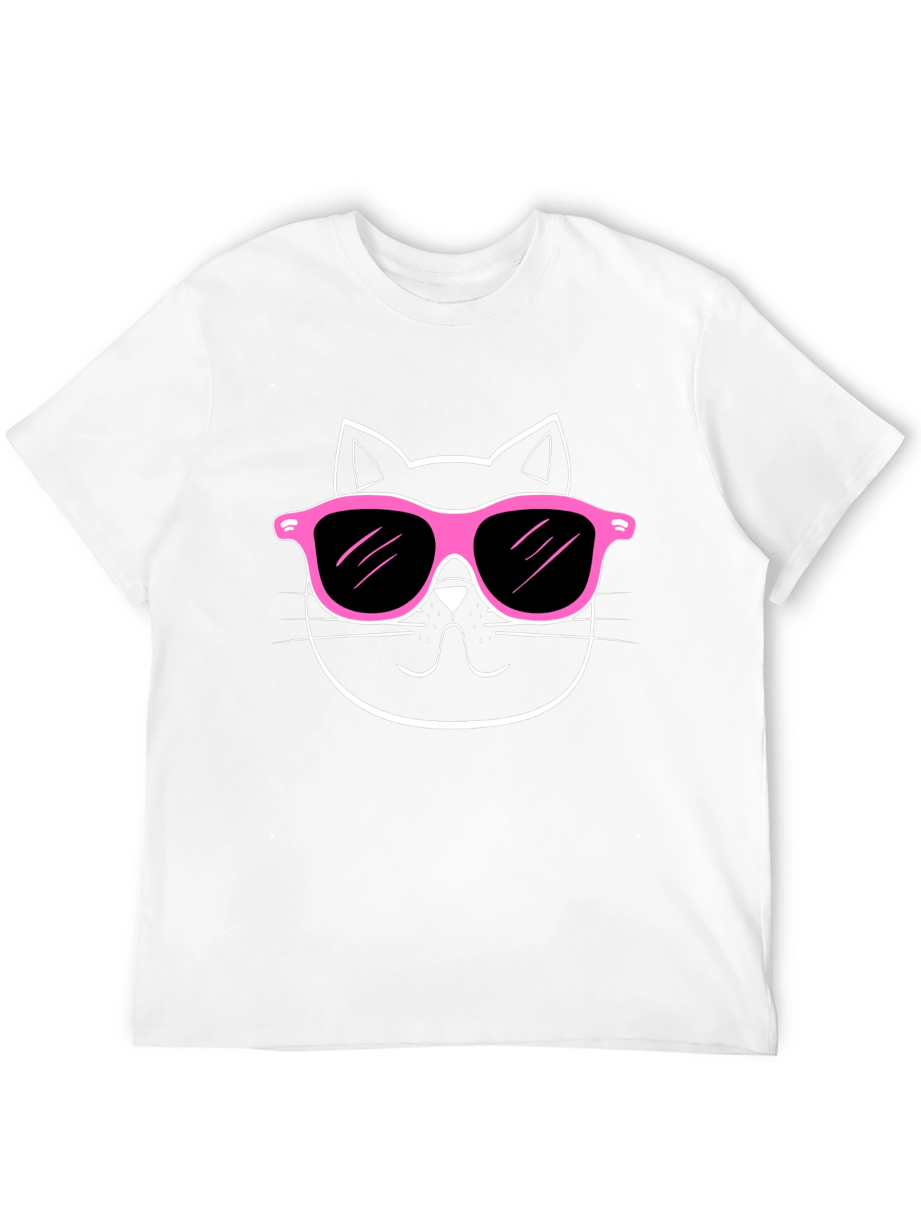 Cool Cat Sunglasses Graphic T-Shirt