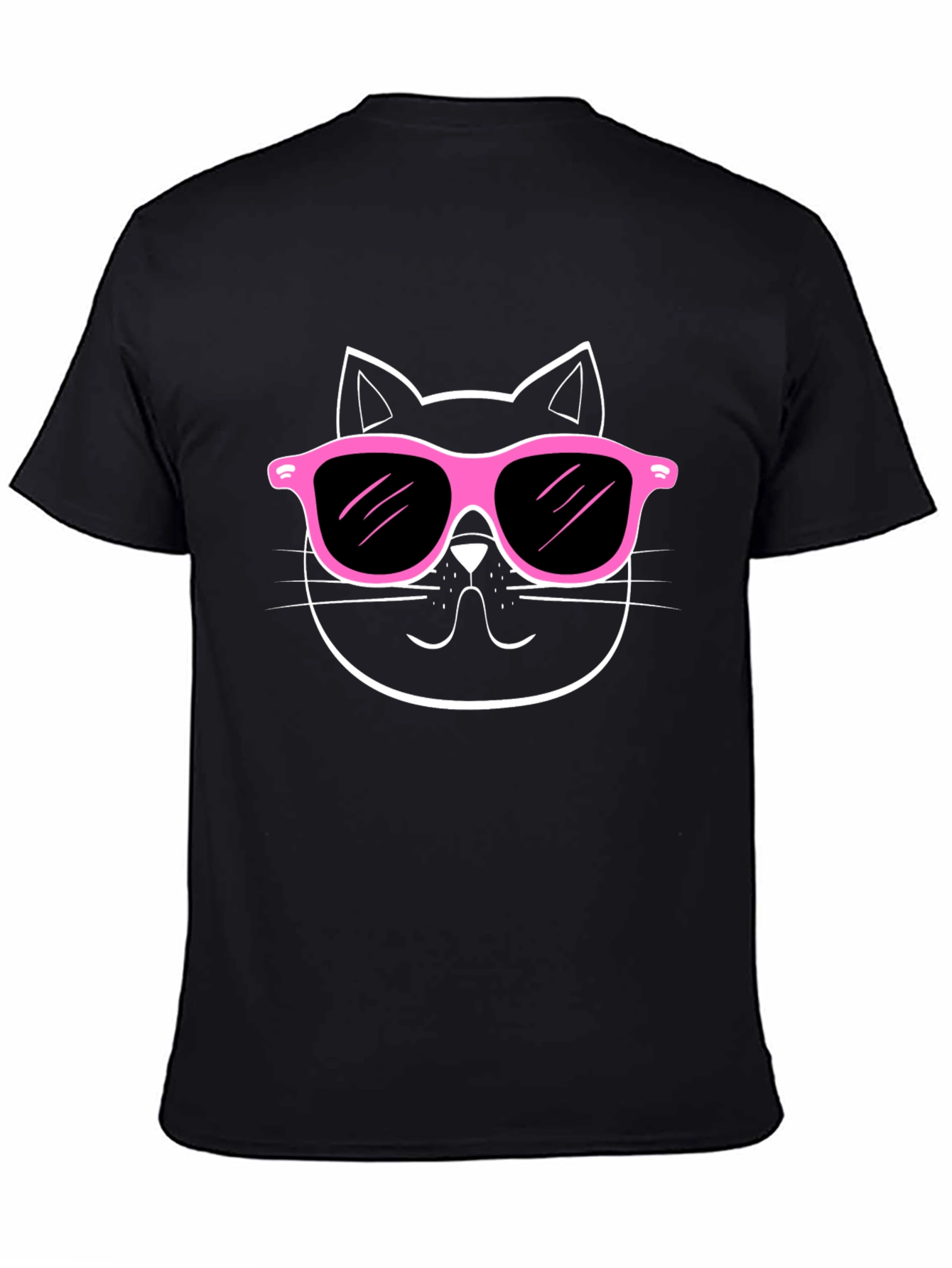 Cool Cat Sunglasses Graphic T-Shirt