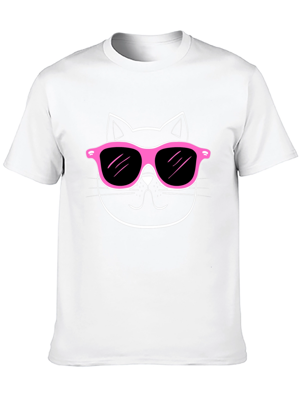 Cool Cat Sunglasses Graphic T-Shirt
