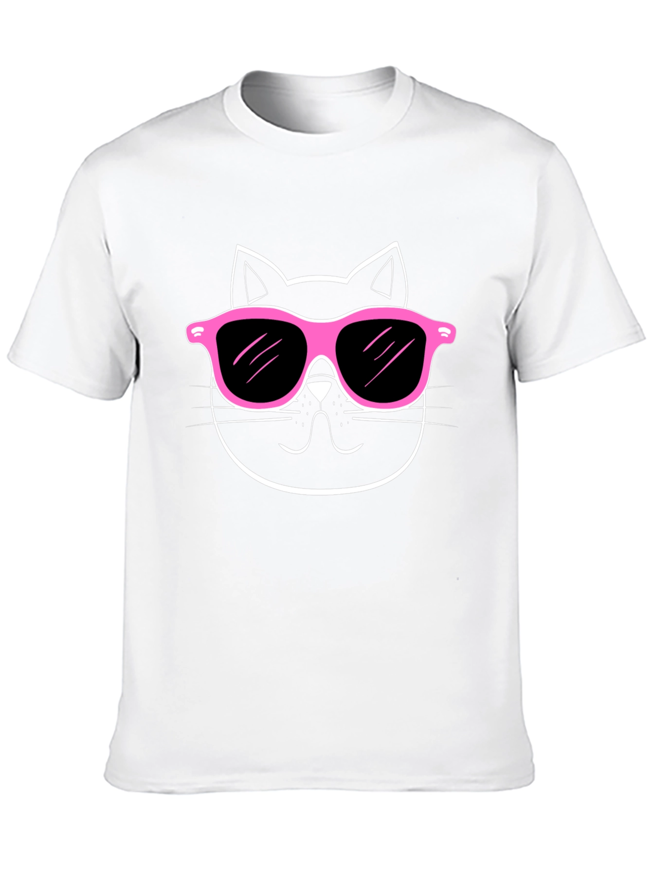 Cool Cat Sunglasses Graphic T-Shirt