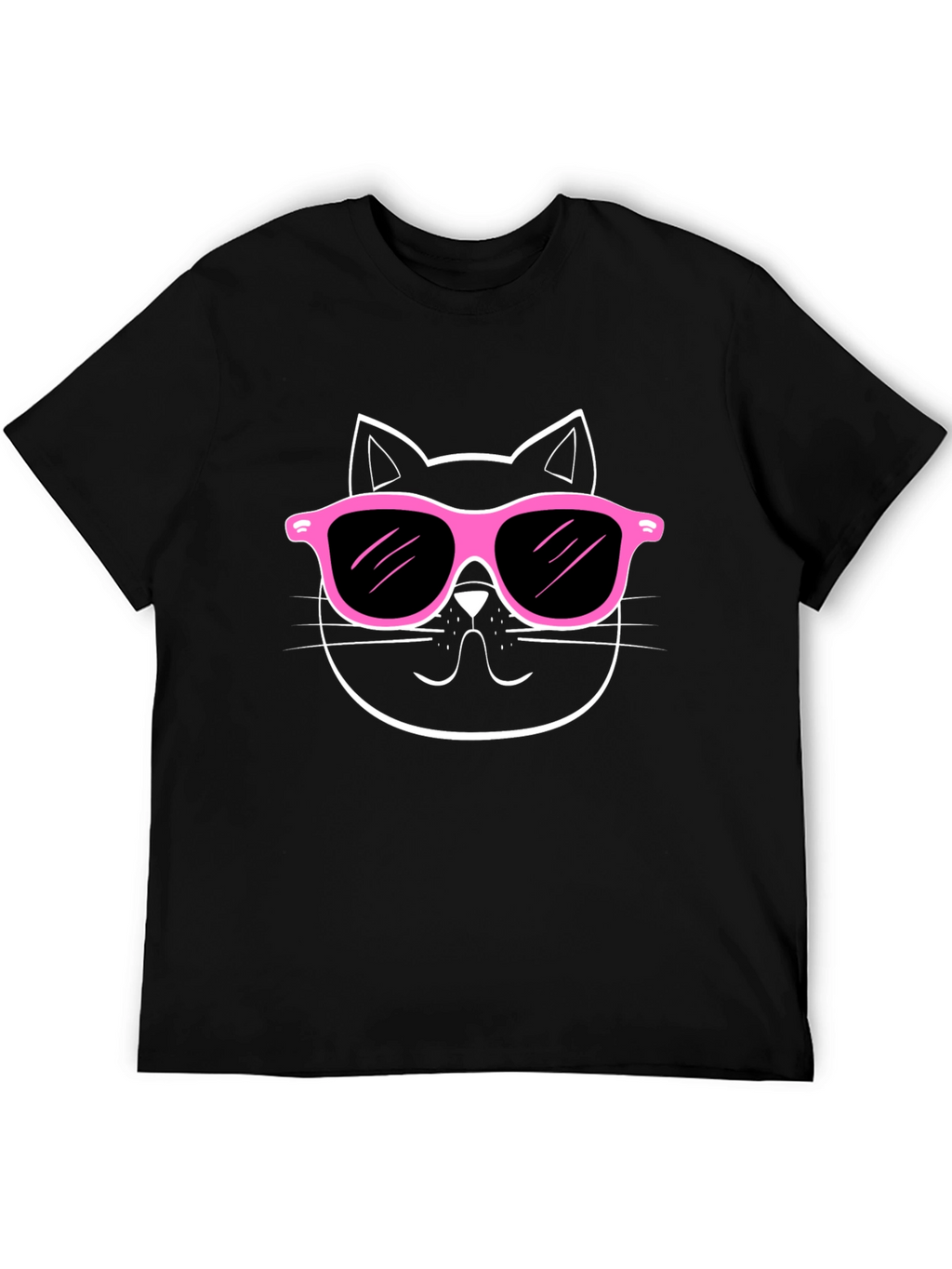 Cool Cat Sunglasses Graphic T-Shirt