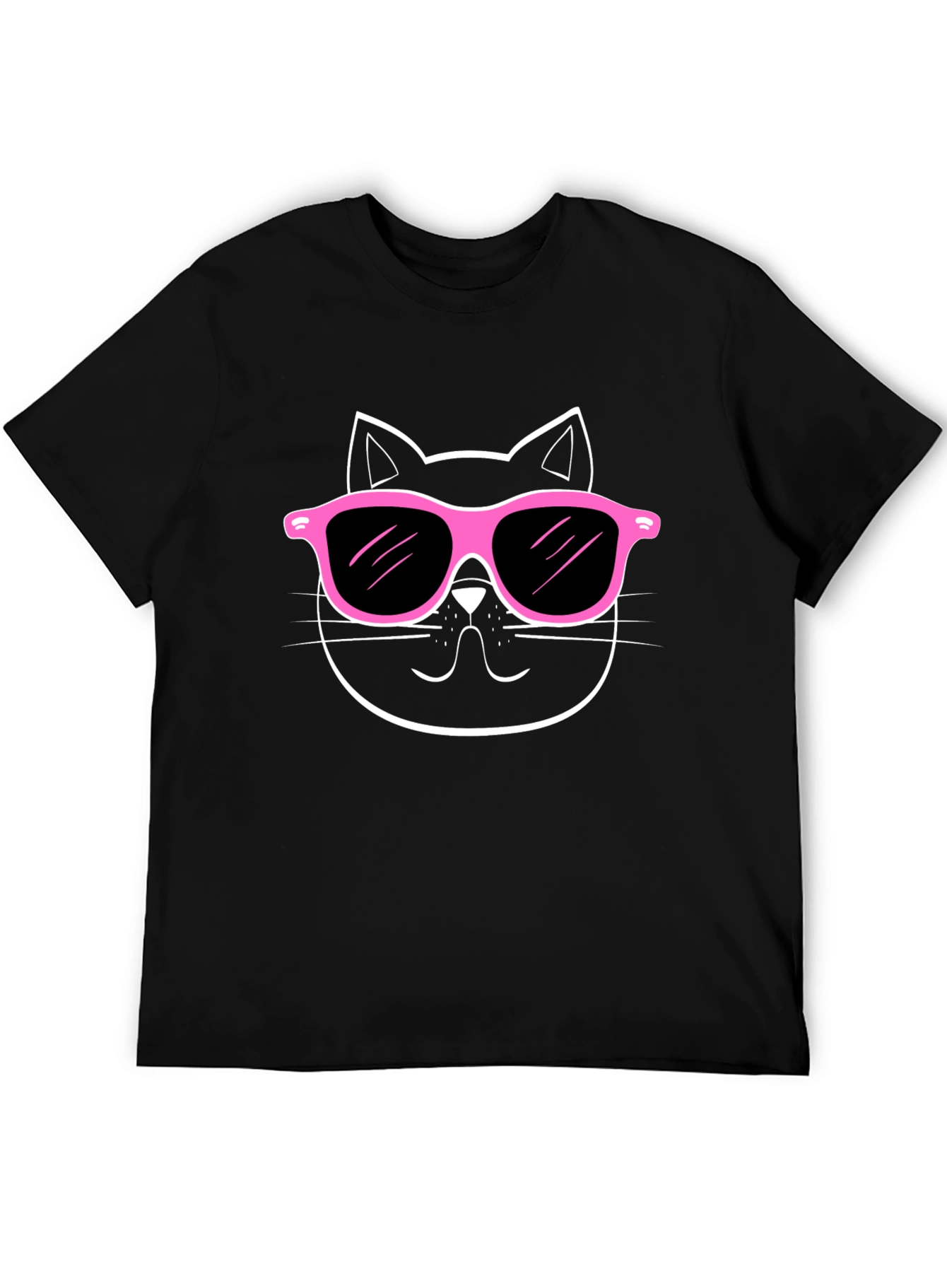 Cool Cat Sunglasses Graphic T-Shirt