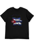 Manzanillo Mind T-Shirt - Cuba Flag
