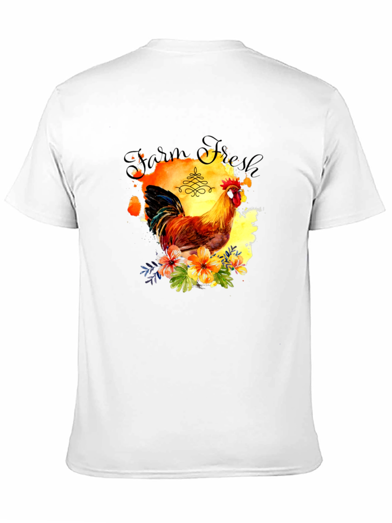 Farm Fresh Rooster Graphic Tee