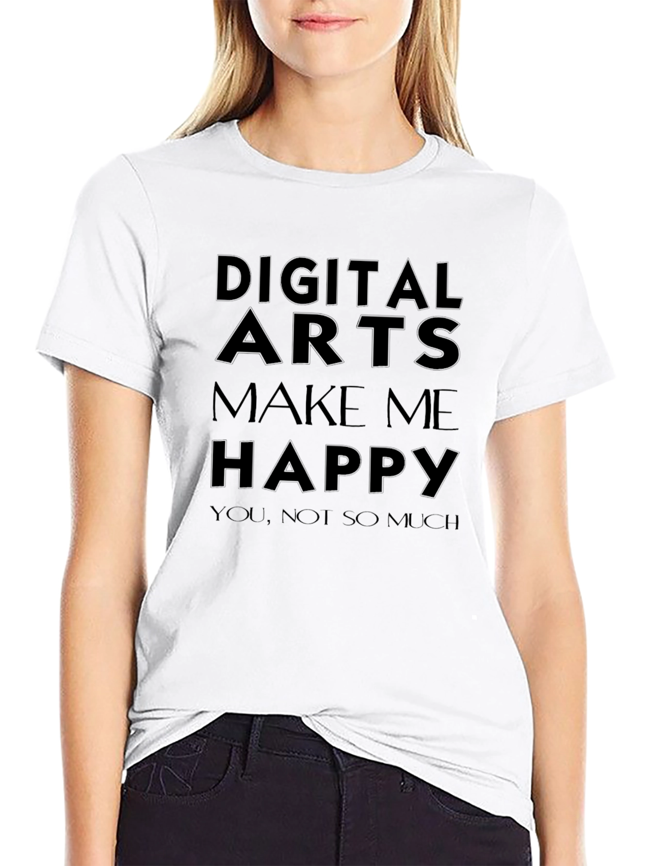 Digital Arts Make Me Happy T-Shirt