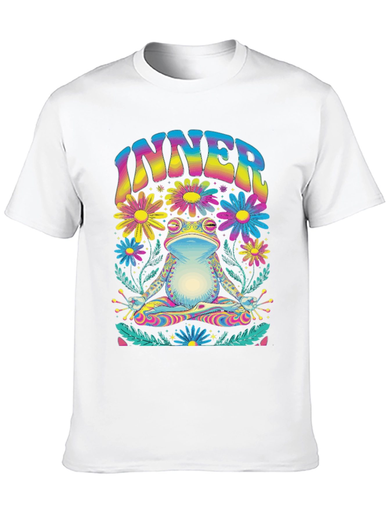 Inner Peace Frog Graphic Tee