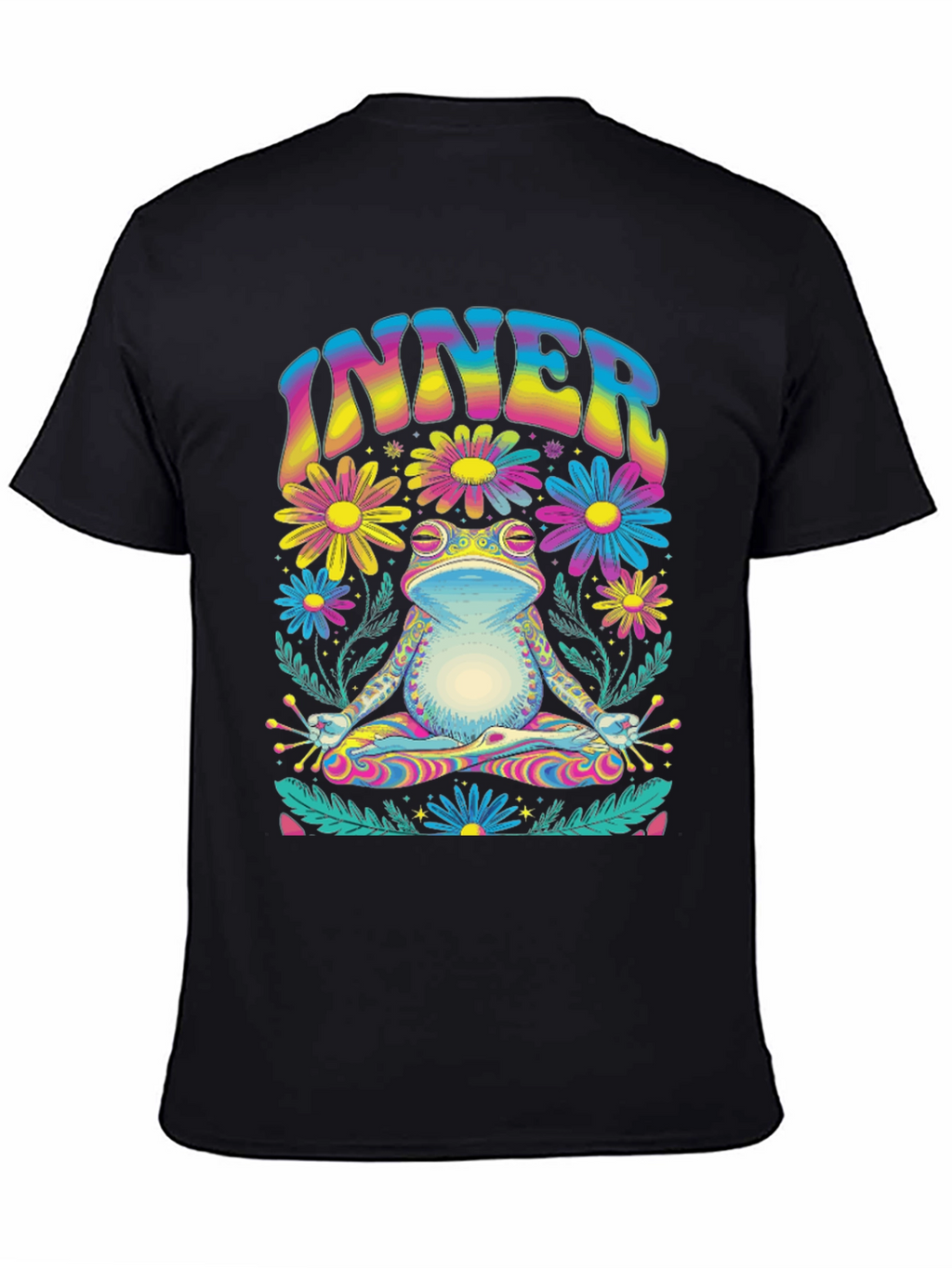 Inner Peace Frog Graphic Tee