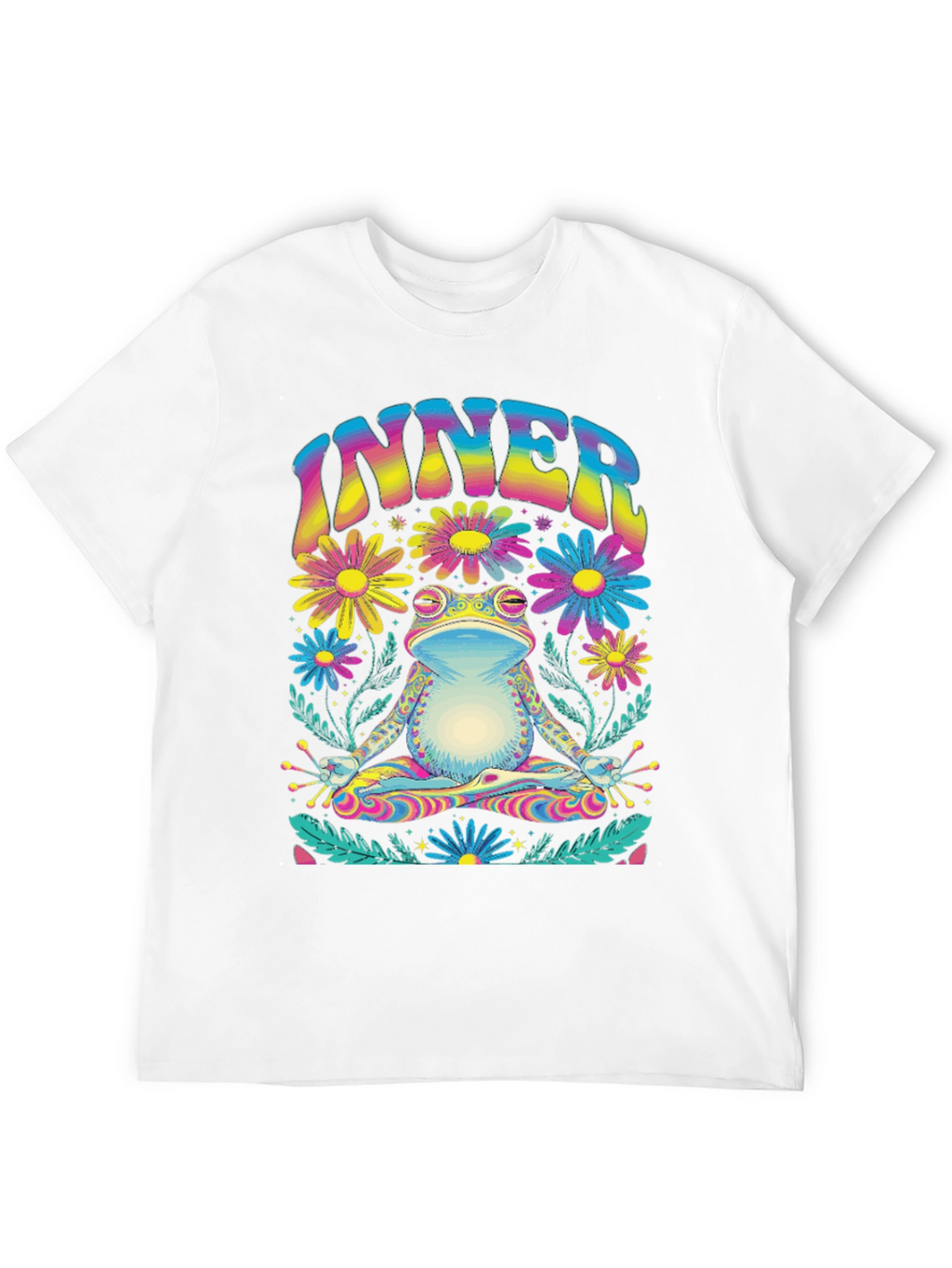Inner Peace Frog Graphic Tee
