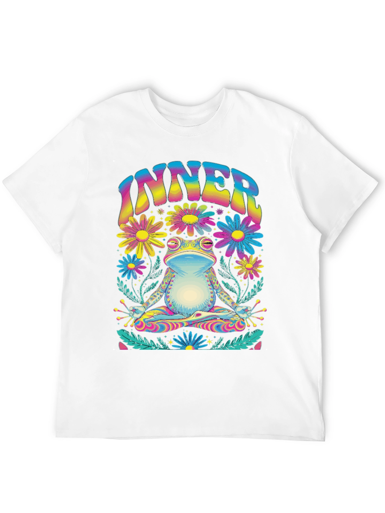 Inner Peace Frog Graphic Tee