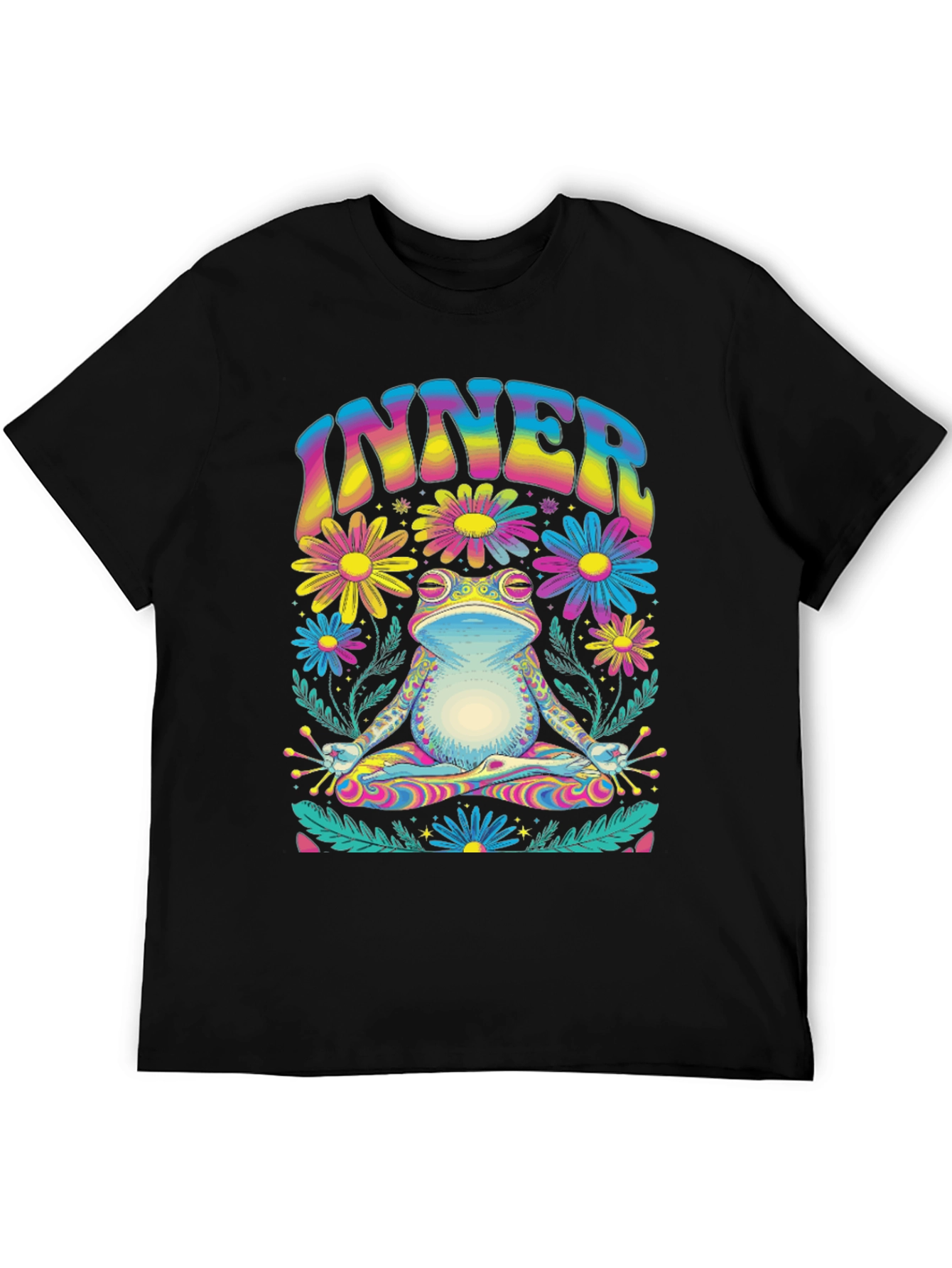 Inner Peace Frog Graphic Tee