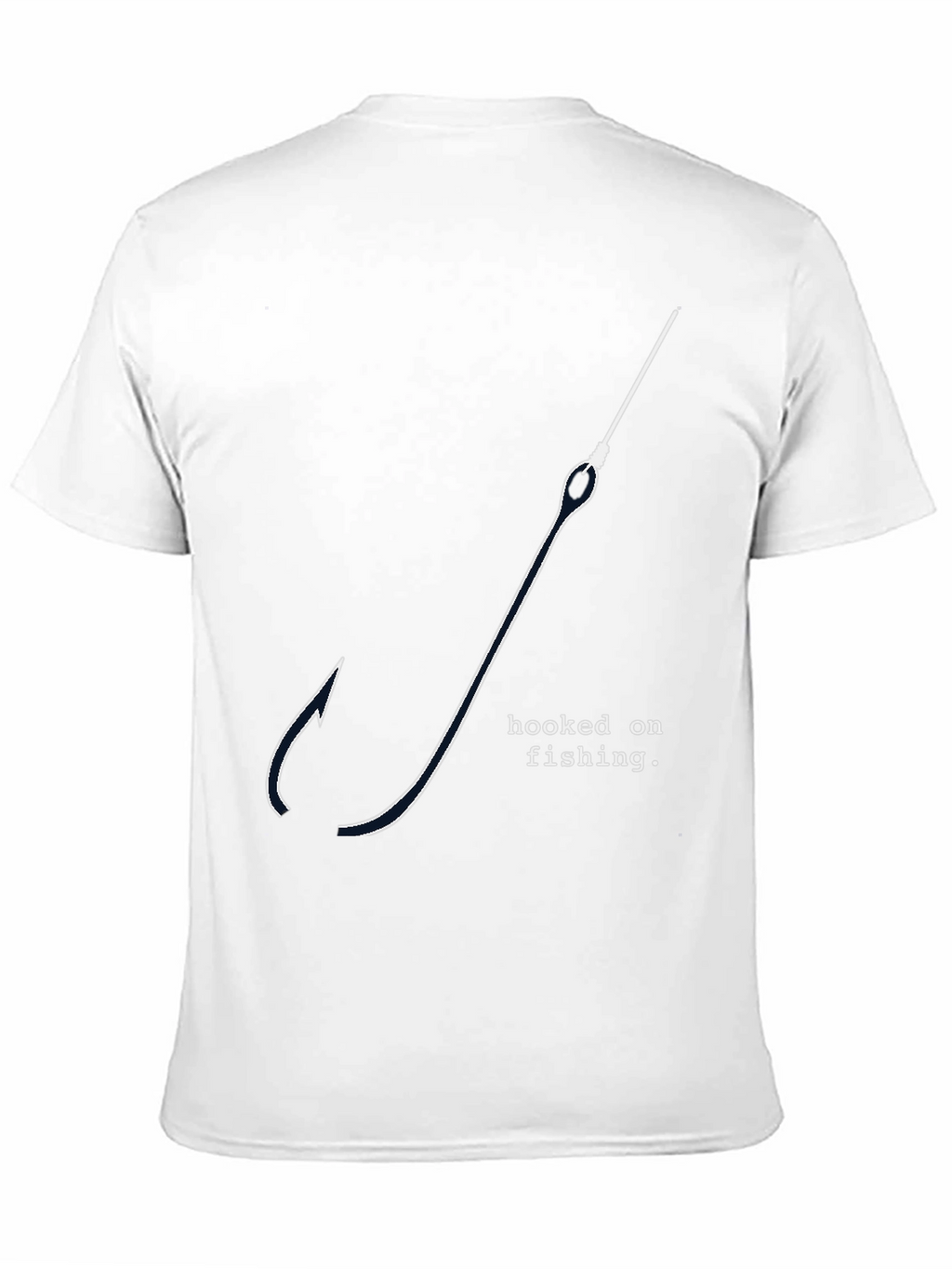 Hooked on Fishing Graphic T-Shirt