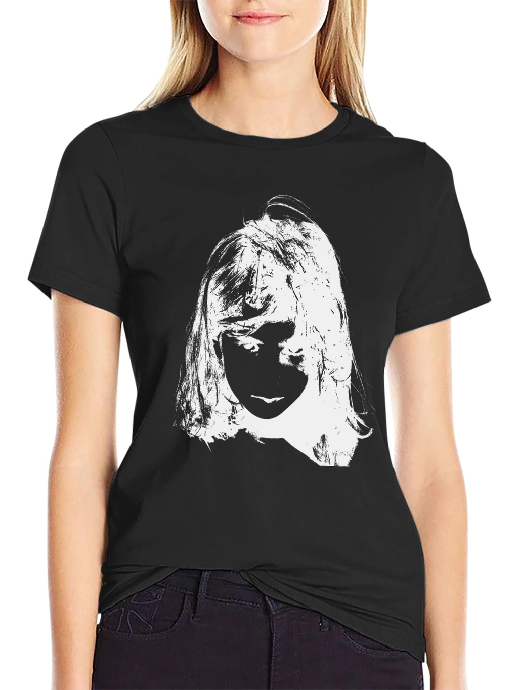 Monochrome Graphic T-Shirt