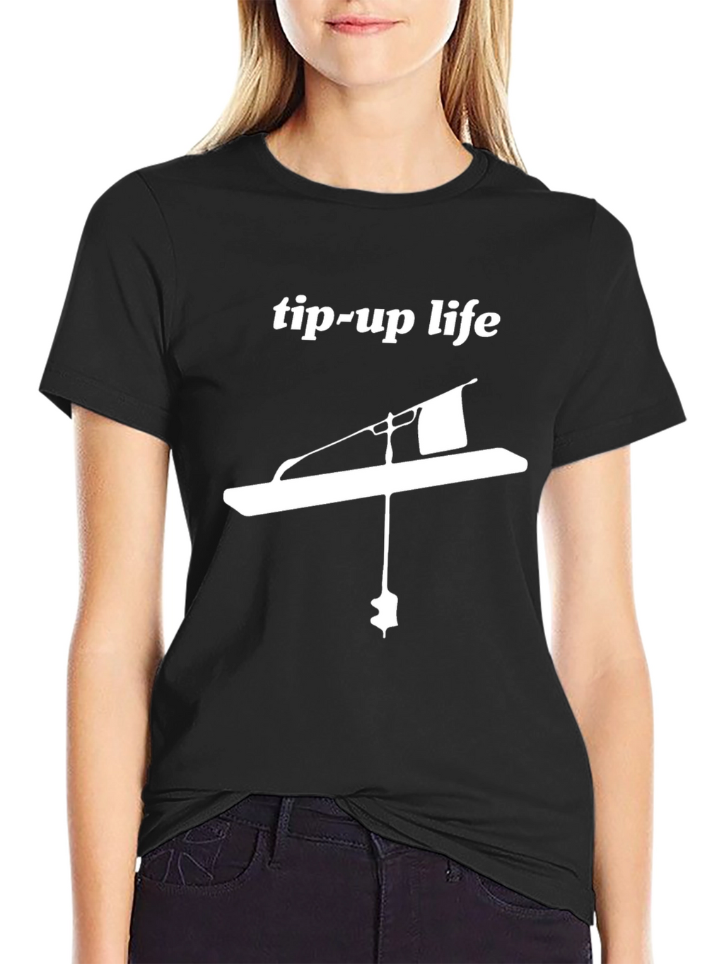 Tip-Up Life T-Shirt - Ice Fishing Tee
