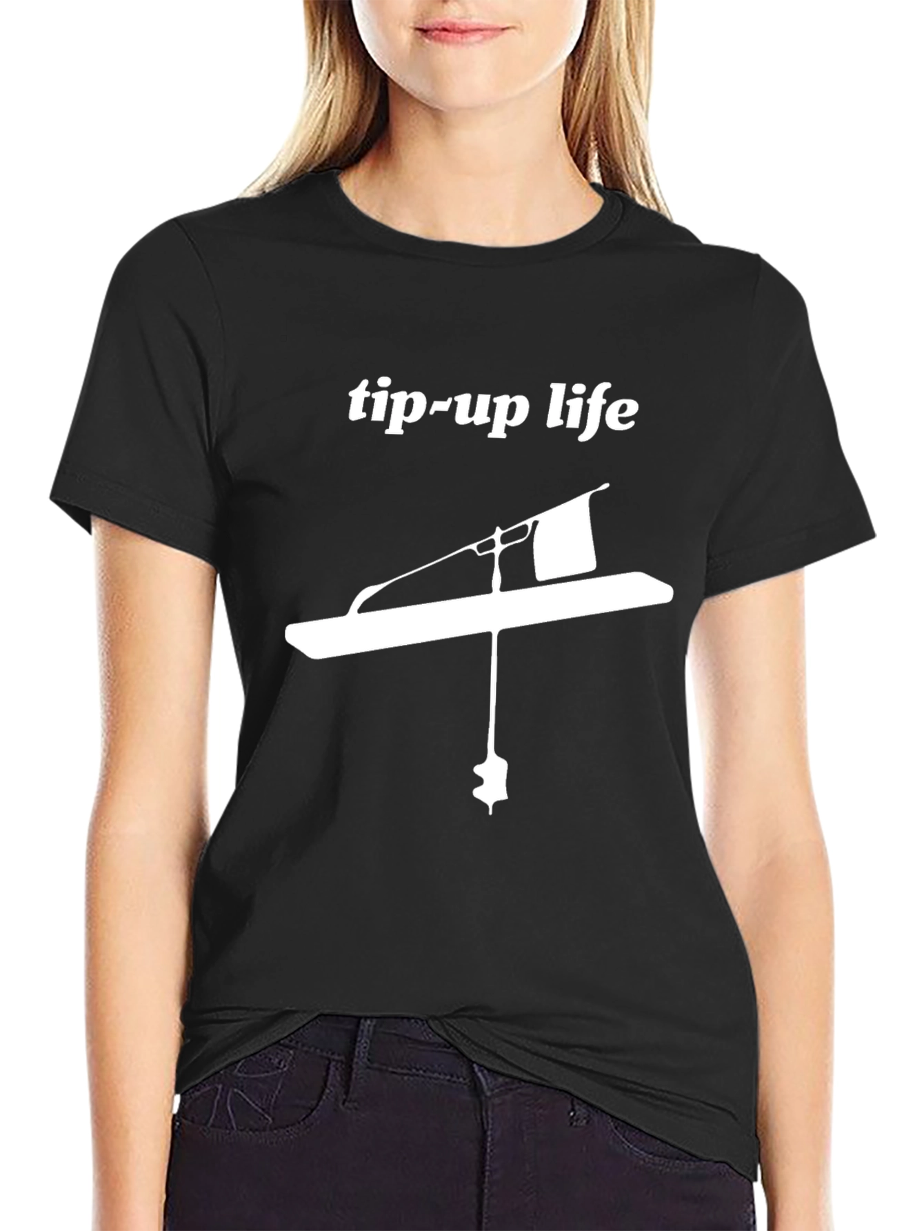 Tip-Up Life T-Shirt - Ice Fishing Tee