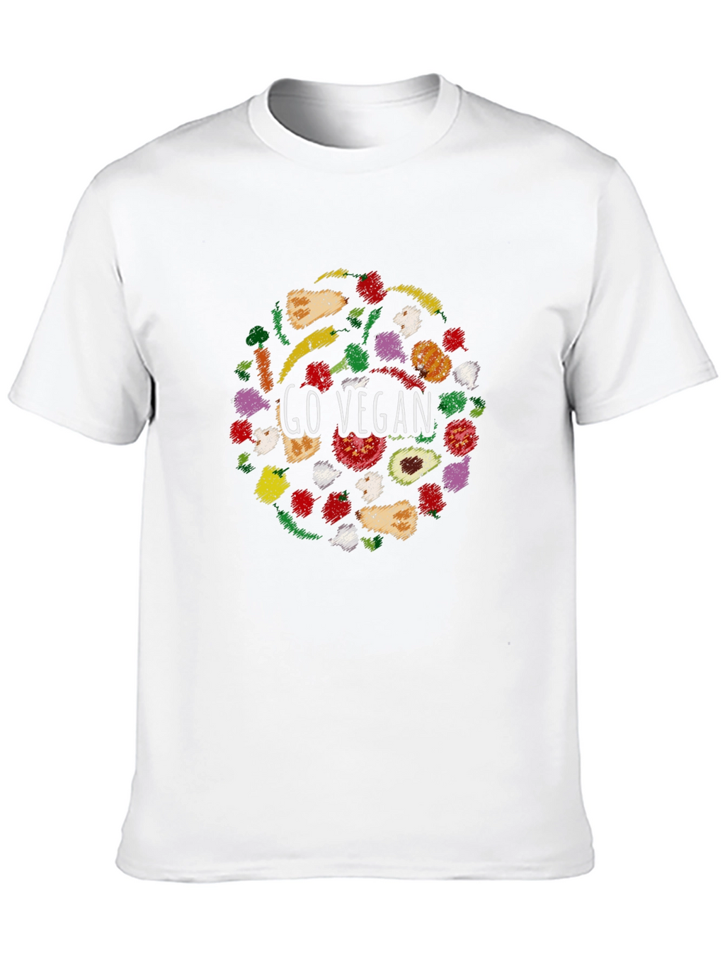 Go Vegan Graphic T-Shirt