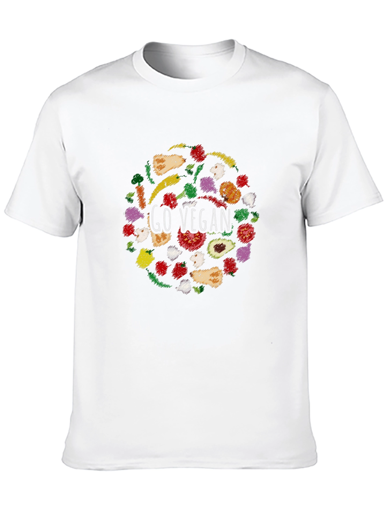 Go Vegan Graphic T-Shirt