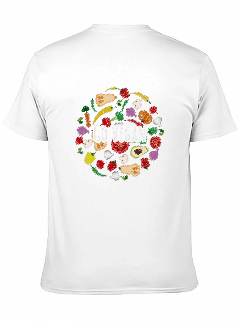 Go Vegan Graphic T-Shirt