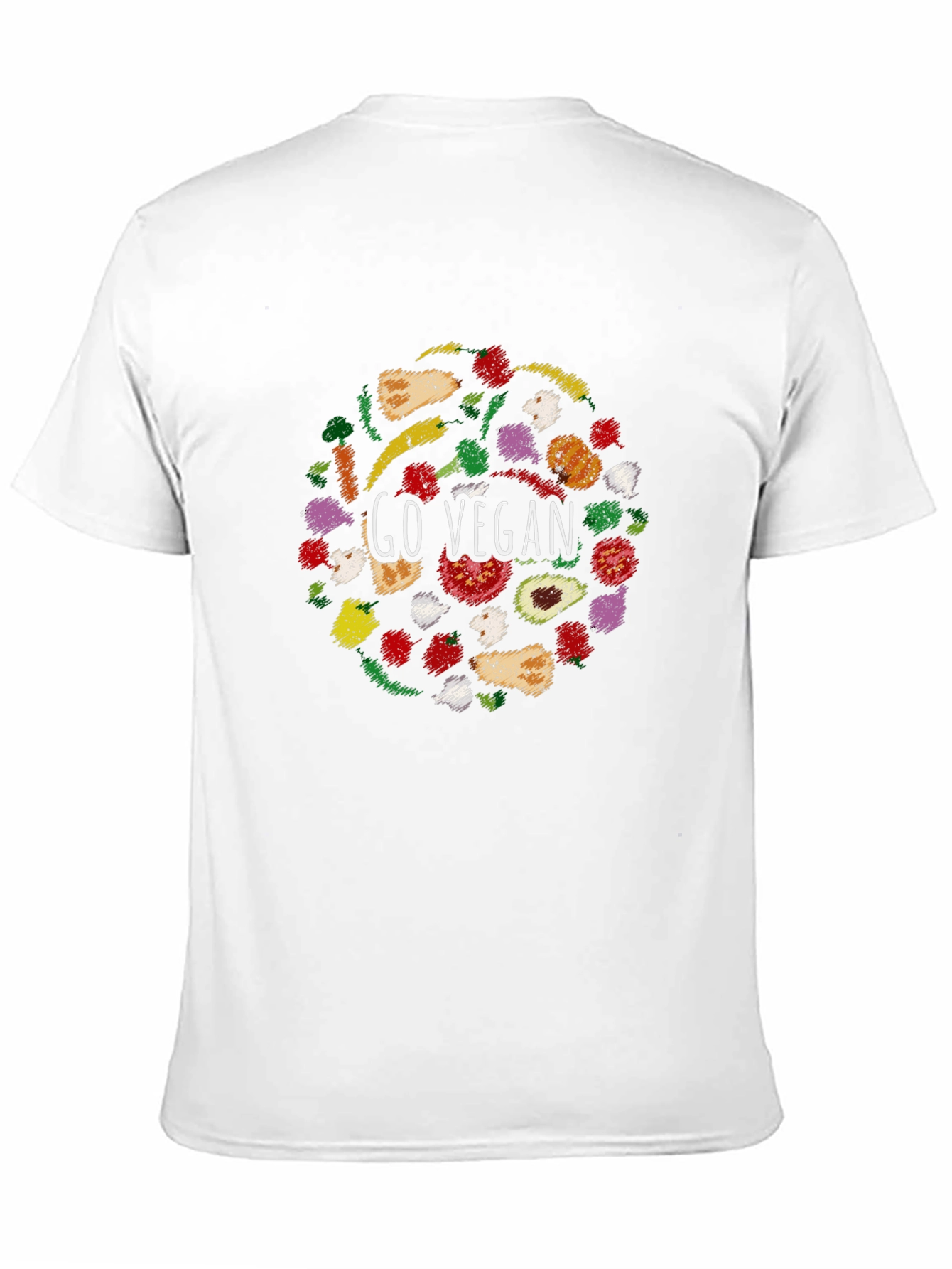Go Vegan Graphic T-Shirt
