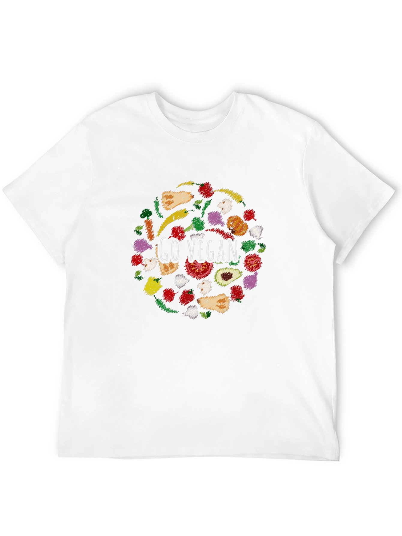 Go Vegan Graphic T-Shirt