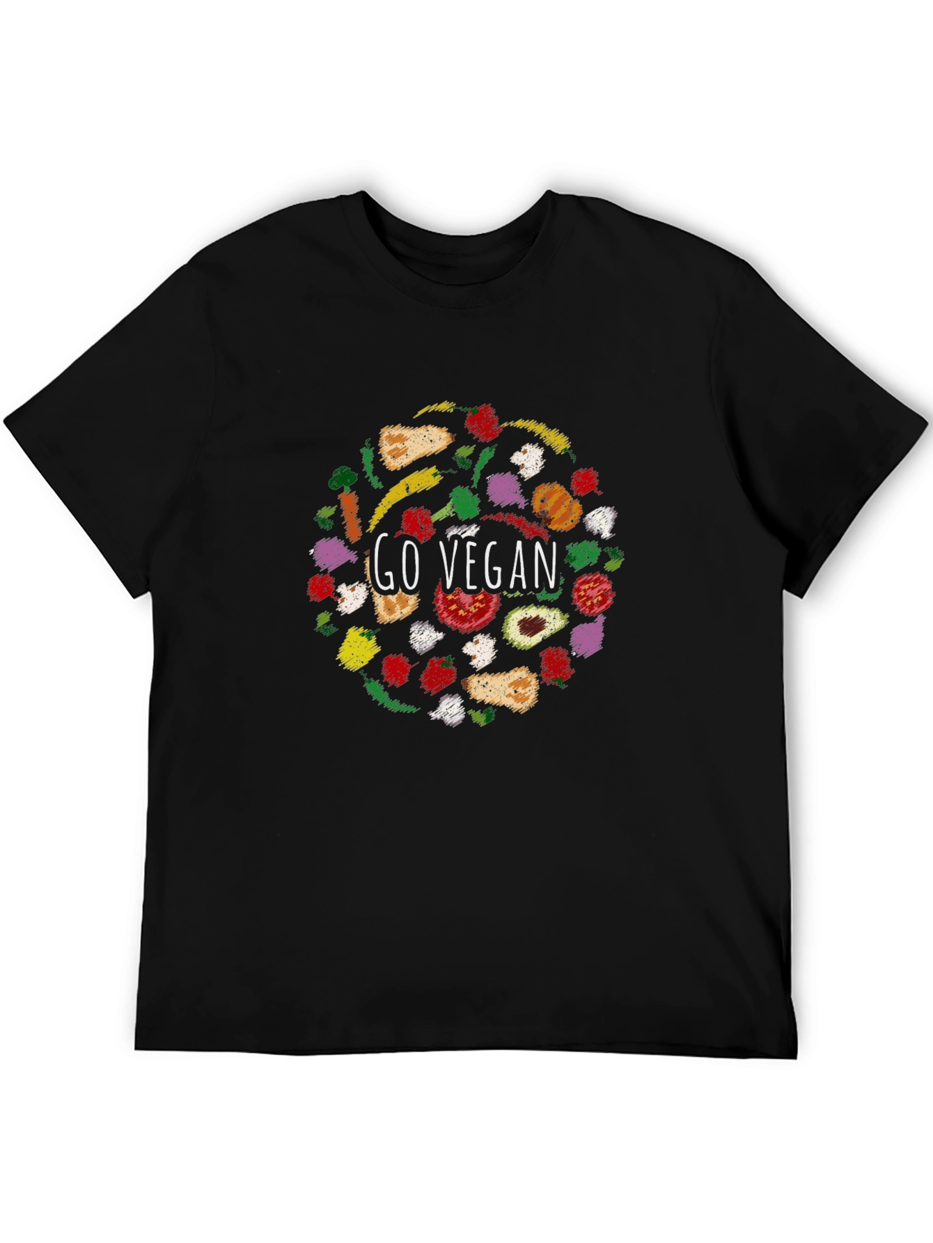 Go Vegan Graphic T-Shirt