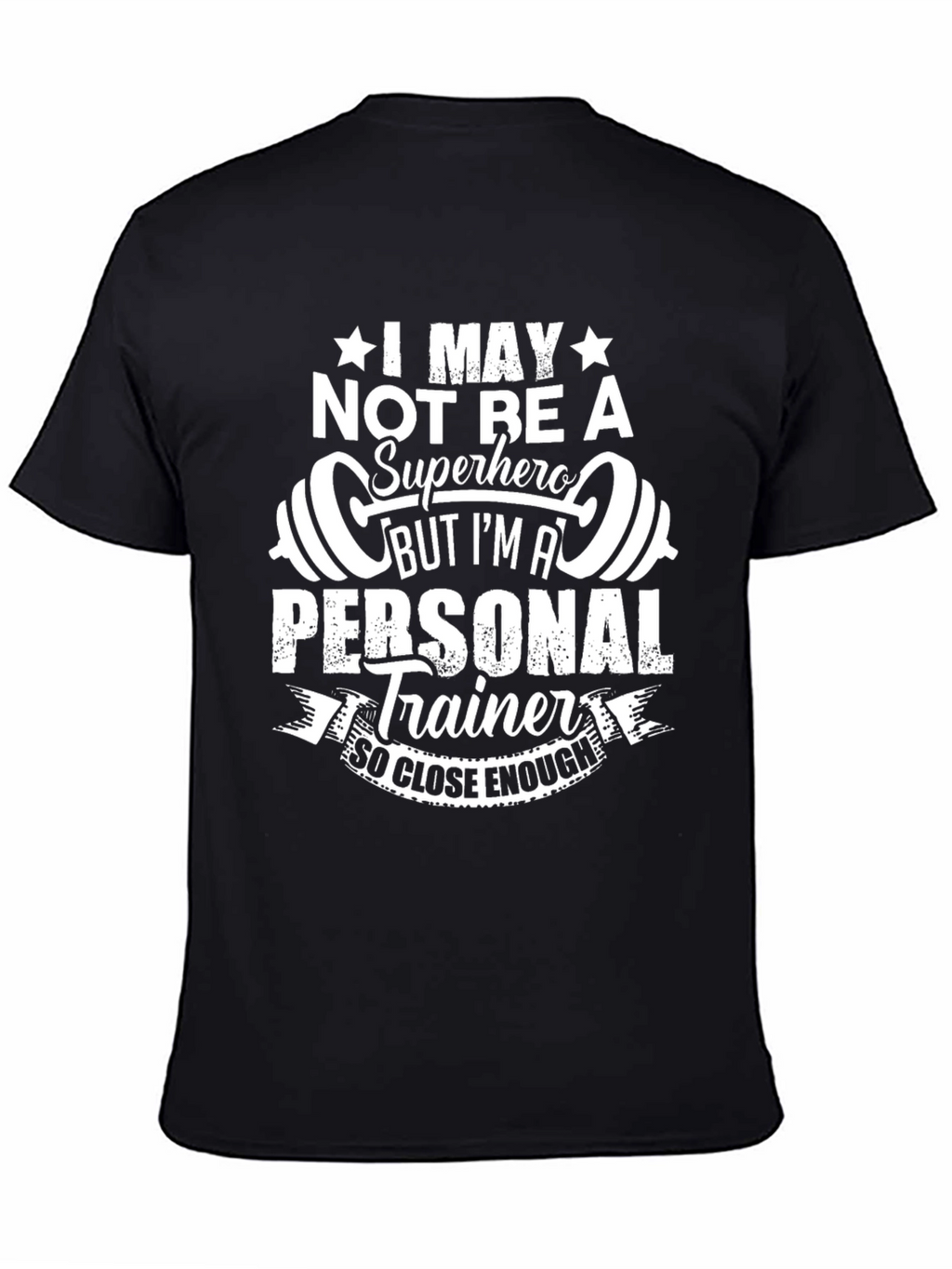Personal Trainer Graphic T-Shirt - Superhero Alternative Tee