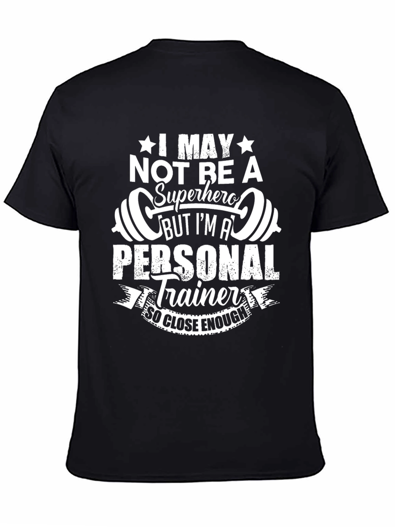 Personal Trainer Graphic T-Shirt - Superhero Alternative Tee