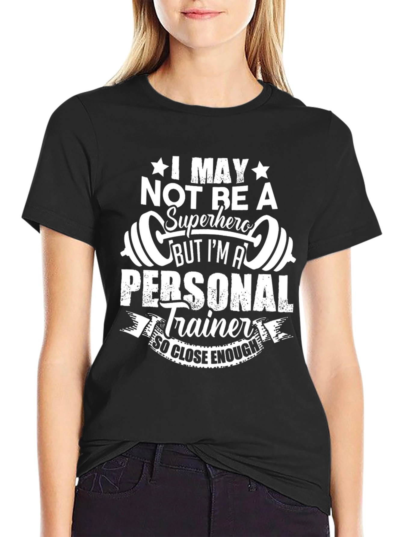 Personal Trainer Graphic T-Shirt - Superhero Alternative Tee