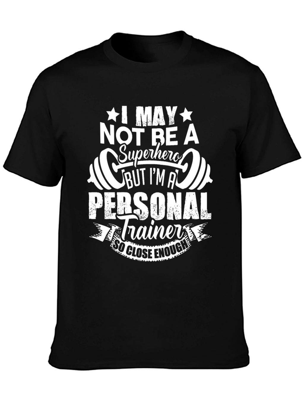 Personal Trainer Graphic T-Shirt - Superhero Alternative Tee