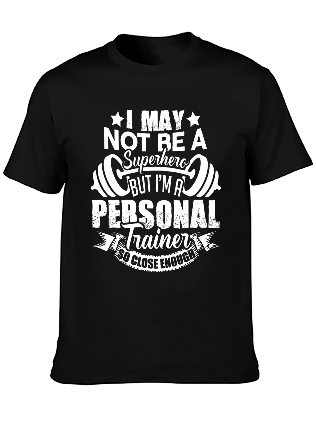 Personal Trainer Graphic T-Shirt - Superhero Alternative Tee