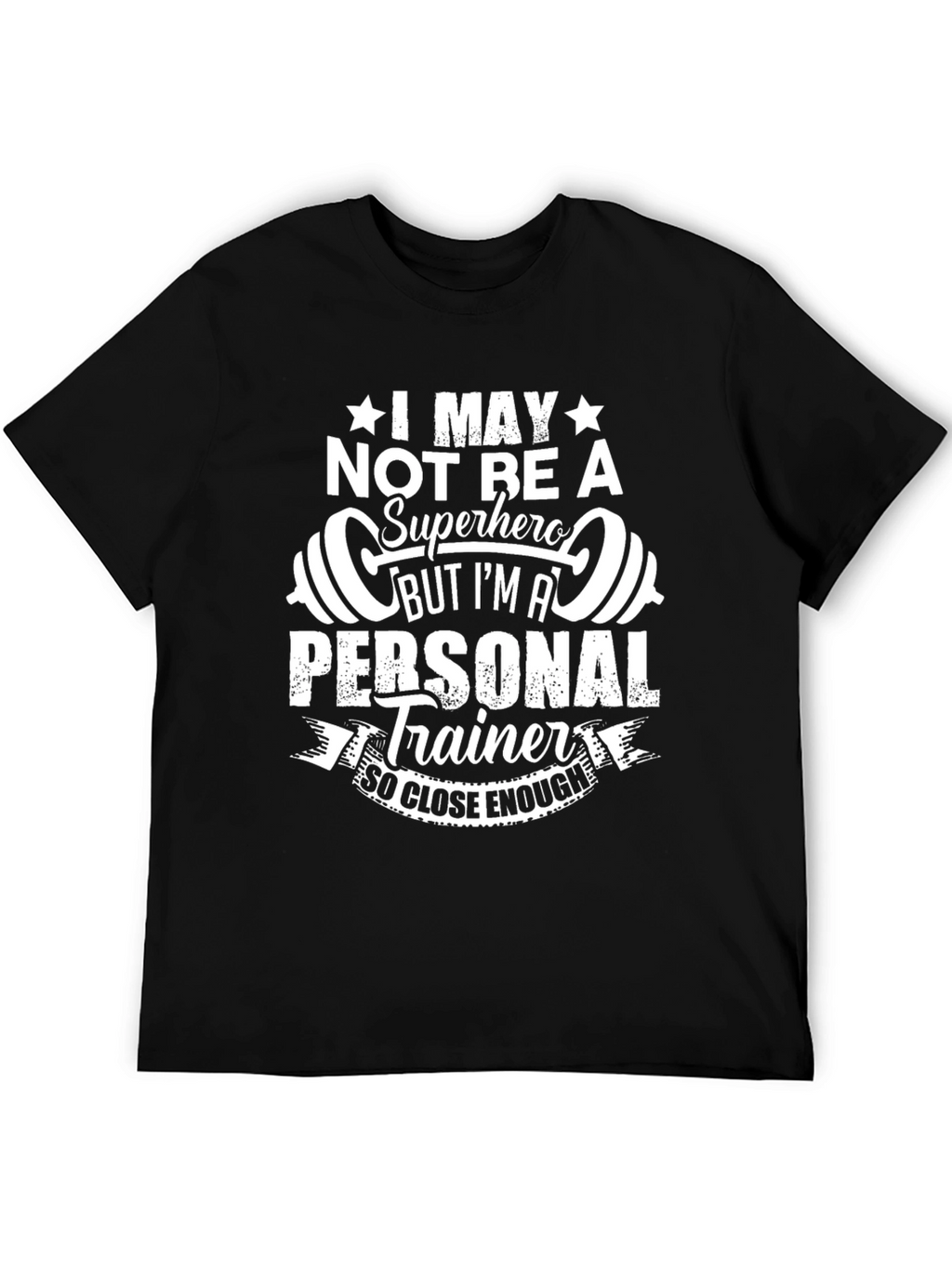 Personal Trainer Graphic T-Shirt - Superhero Alternative Tee