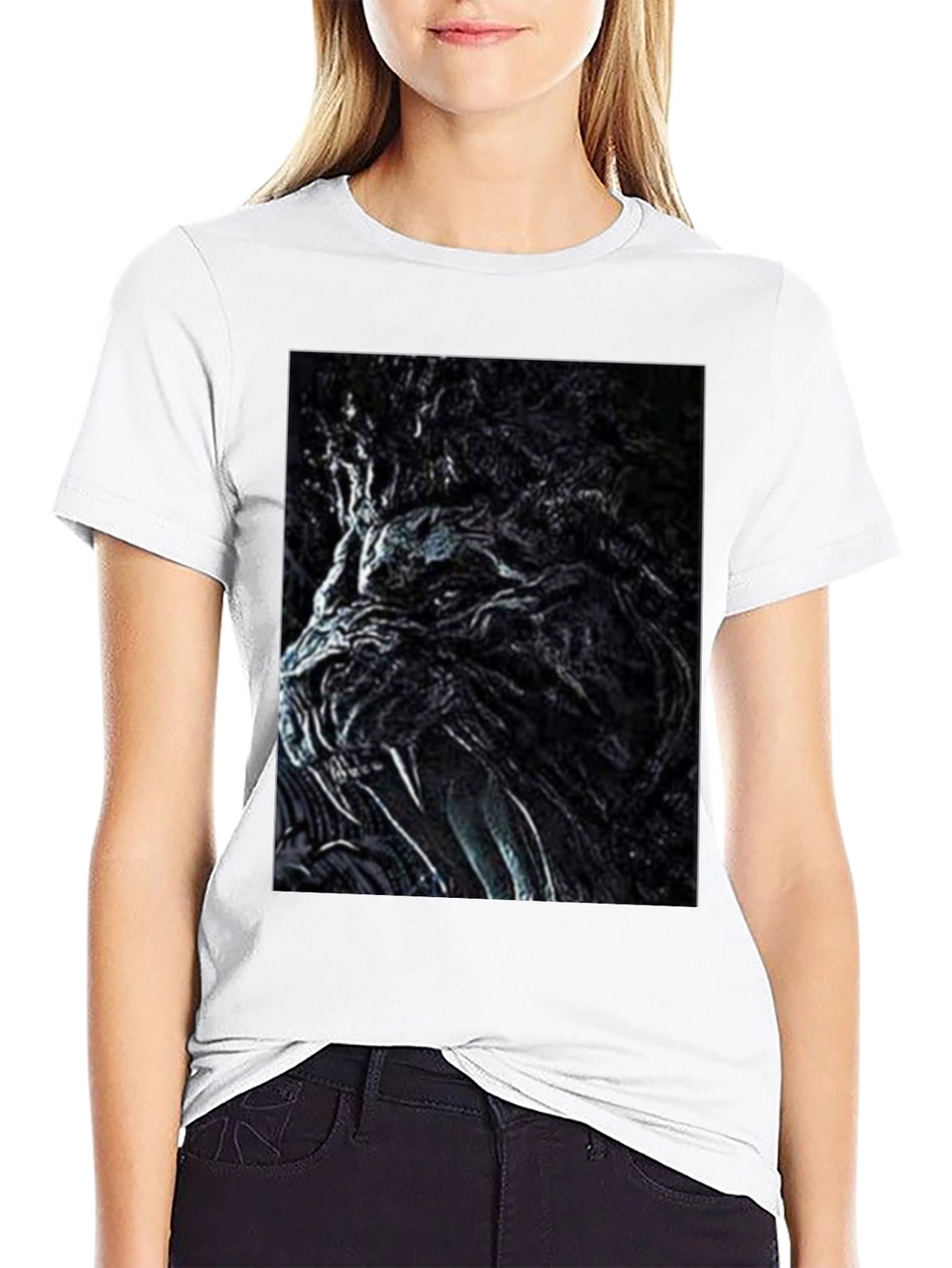Monster Graphic Tee - Black