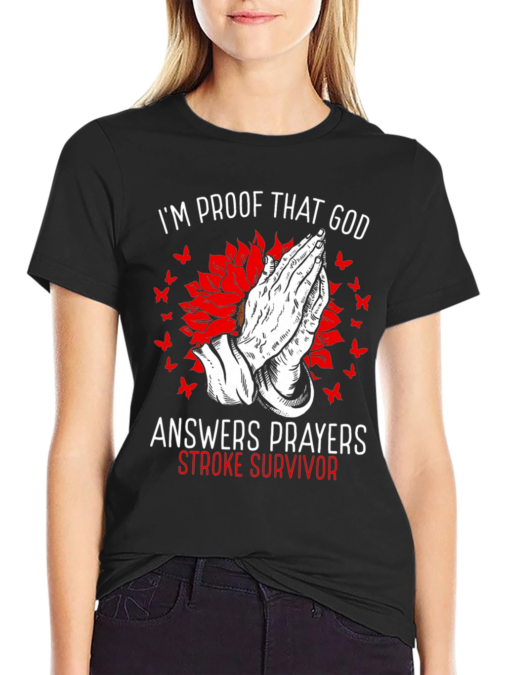 Stroke Survivor Prayer T-Shirt