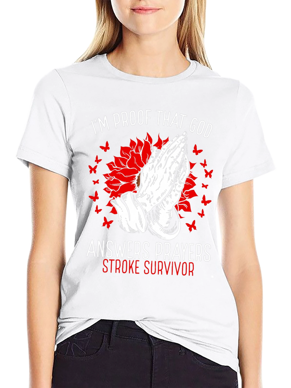 Stroke Survivor Prayer T-Shirt