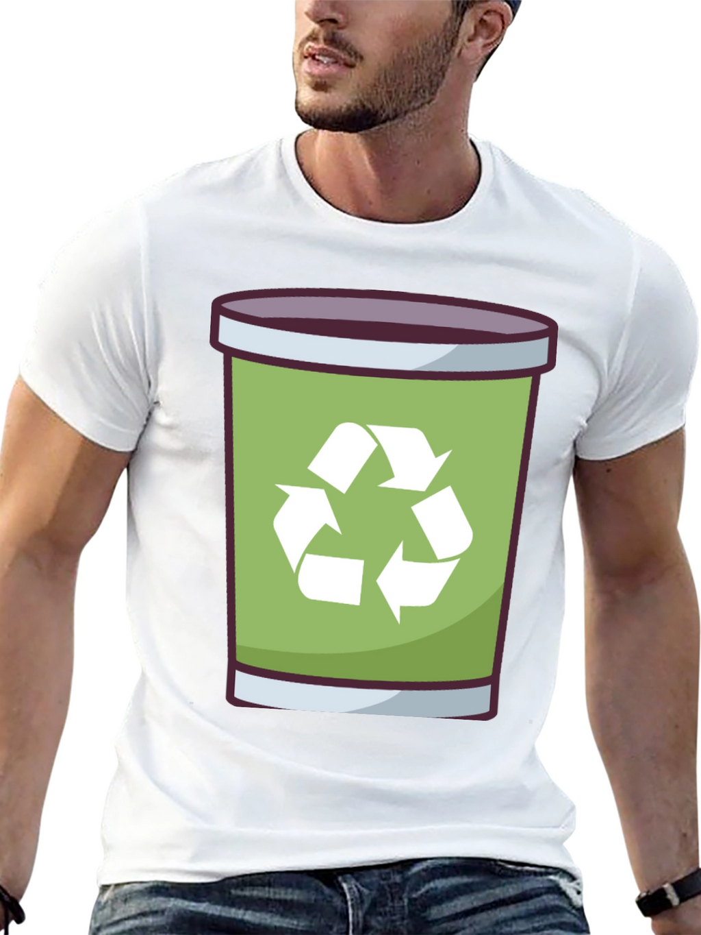 Recycle Graphic Tee - Eco-Friendly Fashion