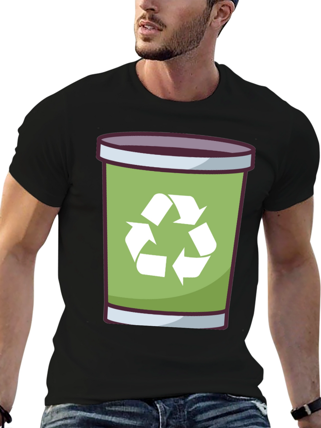 Recycle Graphic Tee - Eco-Friendly Fashion