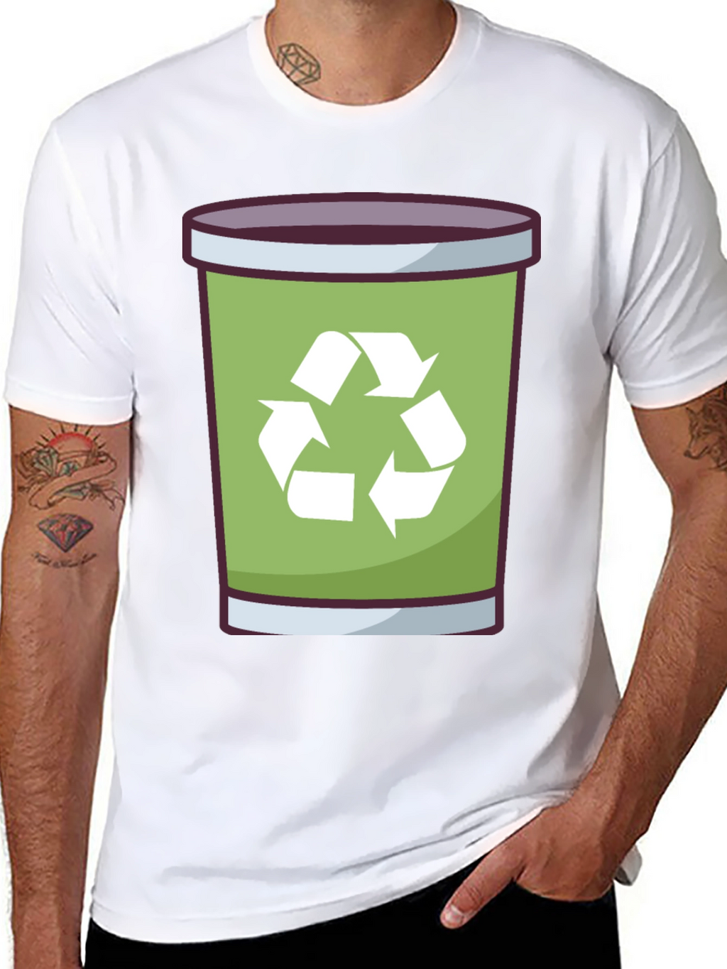 Recycle Graphic Tee - Eco-Friendly Fashion