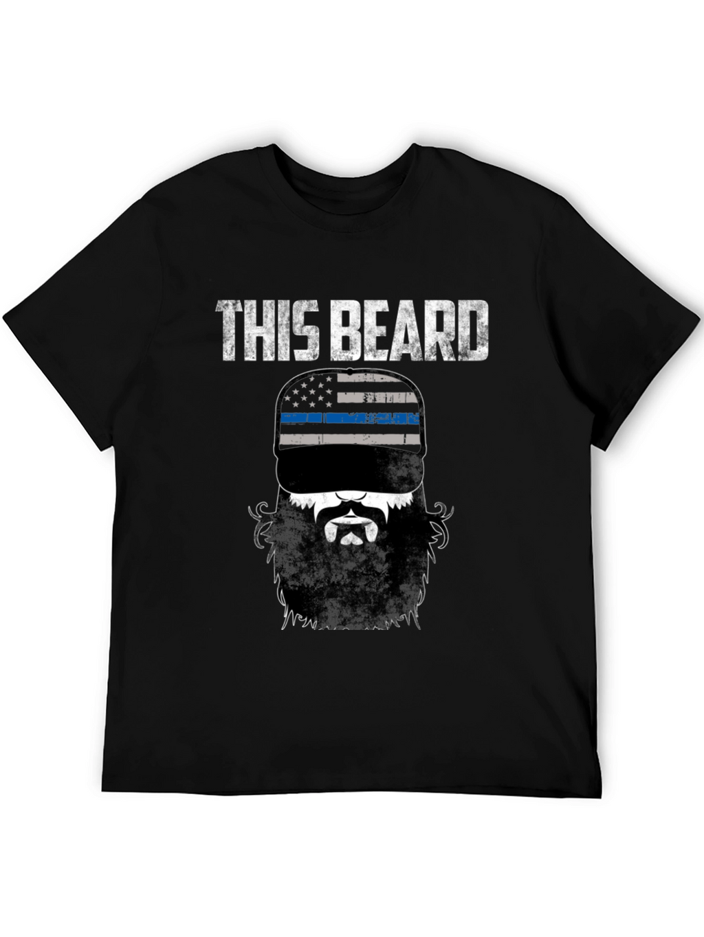 This Beard USA Flag Graphic Tee