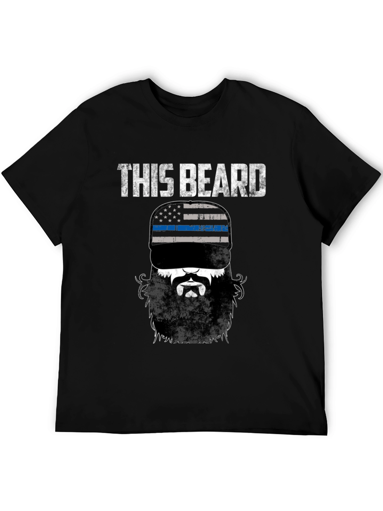 This Beard USA Flag Graphic Tee
