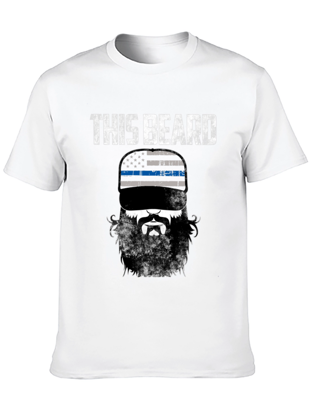 This Beard USA Flag Graphic Tee