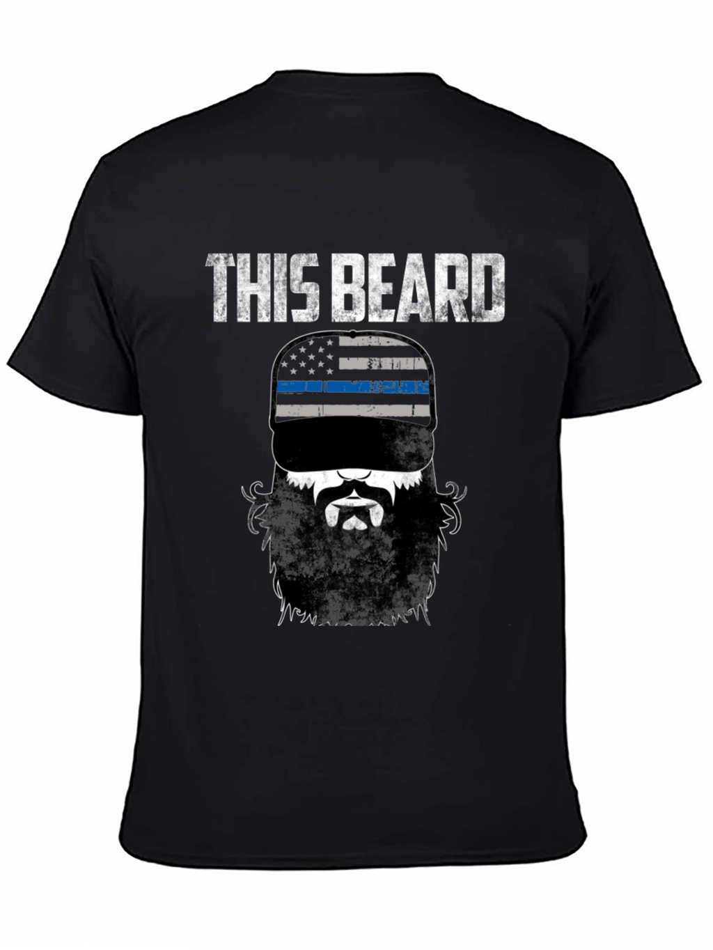 This Beard USA Flag Graphic Tee
