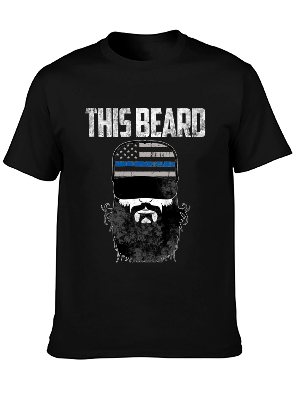 This Beard USA Flag Graphic Tee