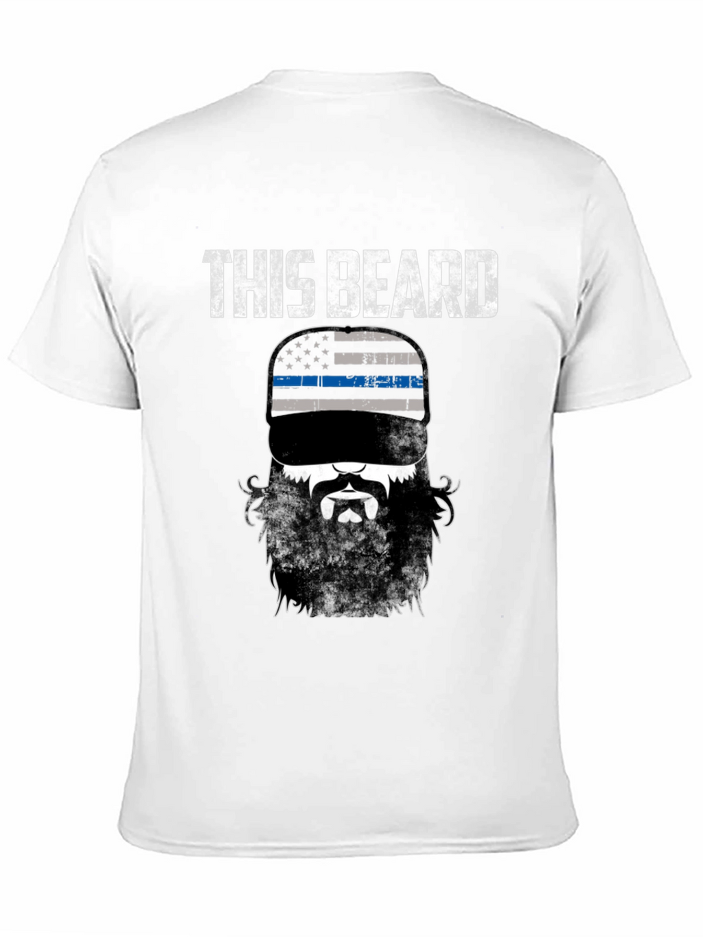 This Beard USA Flag Graphic Tee