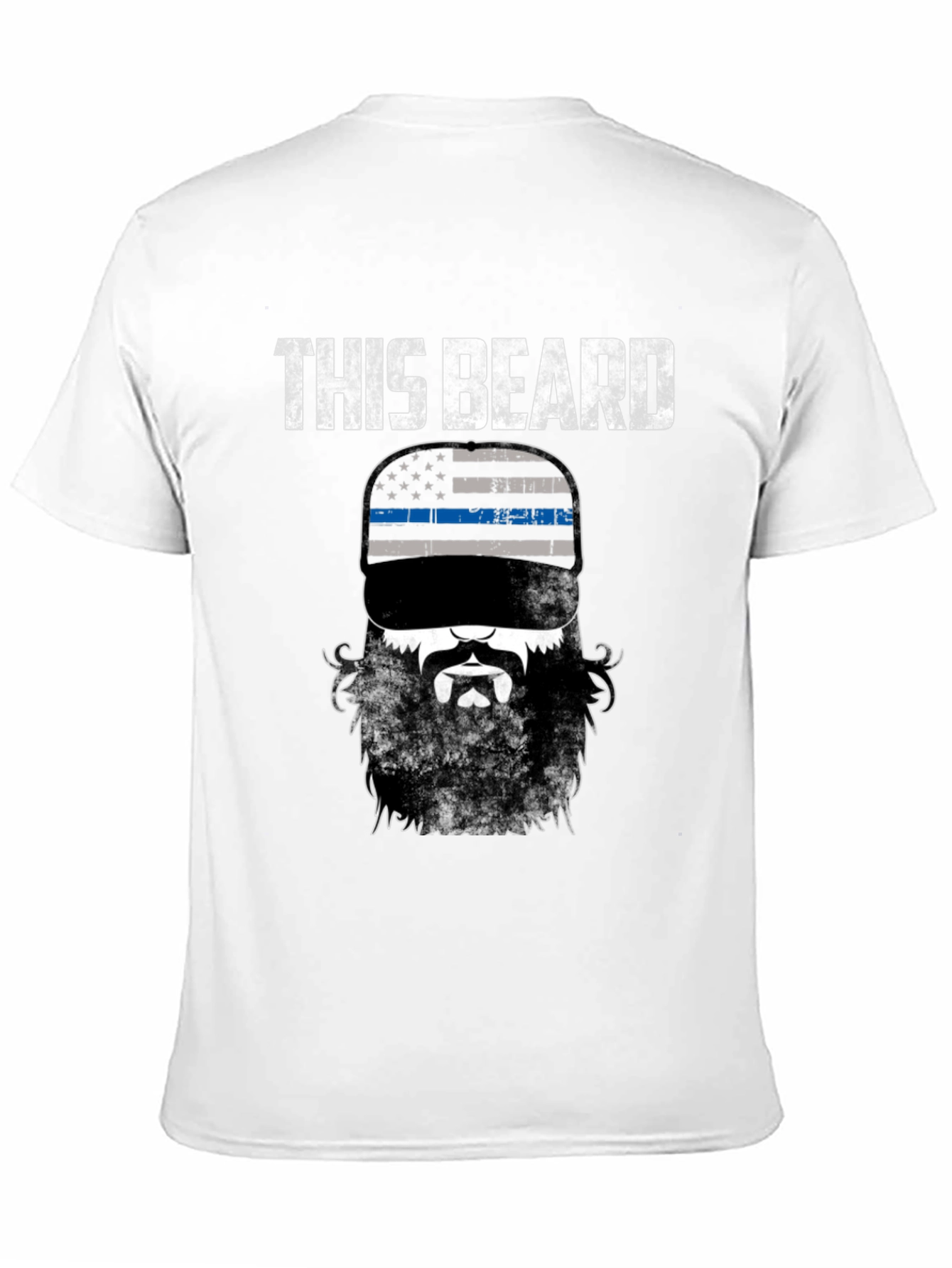 This Beard USA Flag Graphic Tee